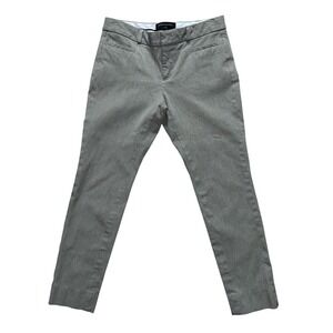 Banana Republic Sloan Skinny‎ Stretch Petite Grey Cropped Business Pants 2P